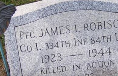 Pfc James L. Robison on Sysoon