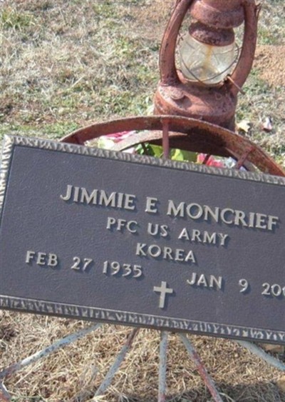 PFC Jimmie E. Moncrief on Sysoon