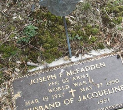 PFC Joseph F. McFadden on Sysoon