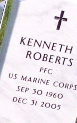 PFC Kenneth Charles Roberts on Sysoon