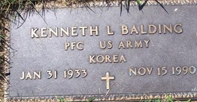 PFC Kenneth L. Balding on Sysoon