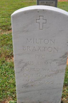 PFC Milton Braxton on Sysoon