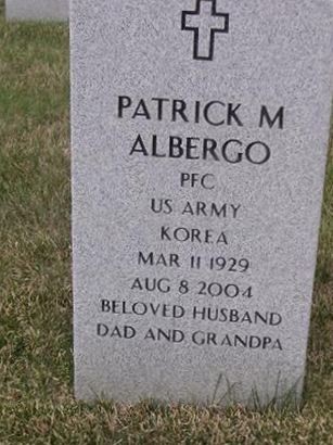 PFC Patrick Michael Albergo on Sysoon