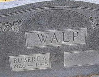 PFC Robert A Walp on Sysoon