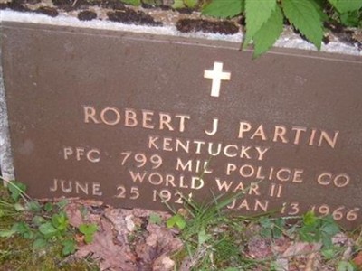 PFC Robert J. Partin on Sysoon