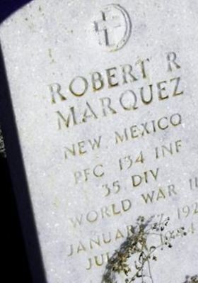 PFC Robert R Marquez on Sysoon