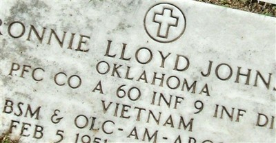 PFC Ronnie Lloyd Johnson on Sysoon