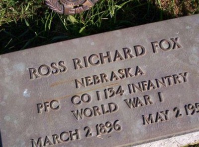 PFC Ross Richard Fox on Sysoon