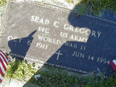 PFC Seab C. Gregory on Sysoon