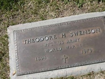 PFC Theodore H. Swenson on Sysoon