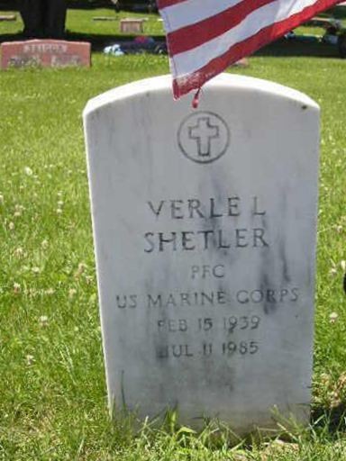 PFC Verle L Shetler on Sysoon