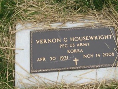 PFC Vernon G Housewright on Sysoon