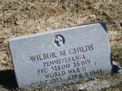 PFC Wilber M Childs on Sysoon