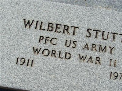 PFC Wilbert Stutts on Sysoon