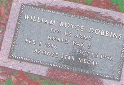 PFC William Boyce Dobbins on Sysoon