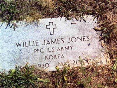 PFC Willie James Jones on Sysoon