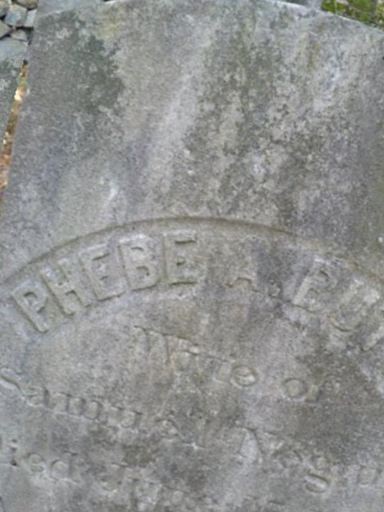 Phebe A. Butts Negus on Sysoon