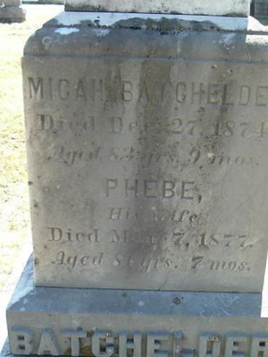 Phebe Batchelder on Sysoon