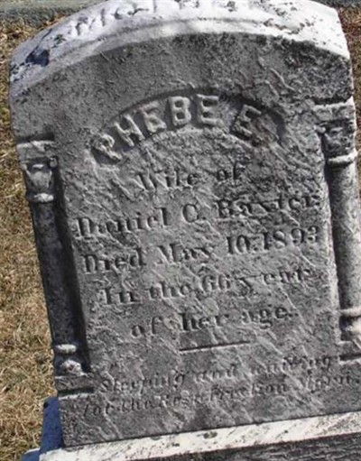Phebe E. Baxter on Sysoon