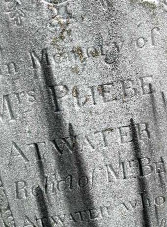 Phebe Moss Atwater on Sysoon