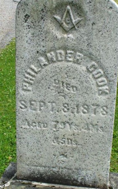 Philander Cook on Sysoon
