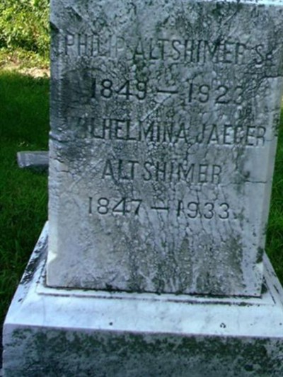 Philip Altsheimer, Sr on Sysoon