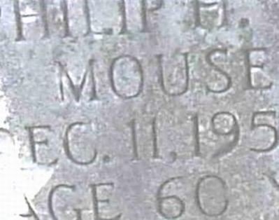 Philip H. Mouser on Sysoon