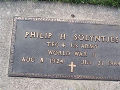 Philip H. Solyntjes on Sysoon