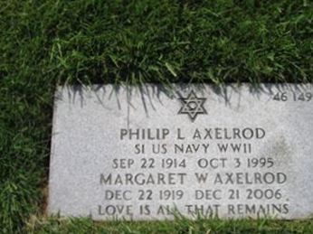 Philip L Axelrod, Find a grave on Sysoon Philip L Axelrod on Sysoon