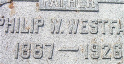 Philip W. Westfall on Sysoon