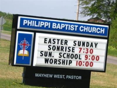 Philippi Baptist Church Cemetery on Sysoon