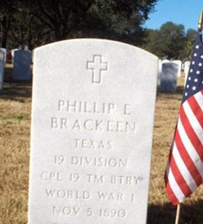 Phillip E Brackeen on Sysoon
