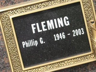 Phillip G. Fleming on Sysoon