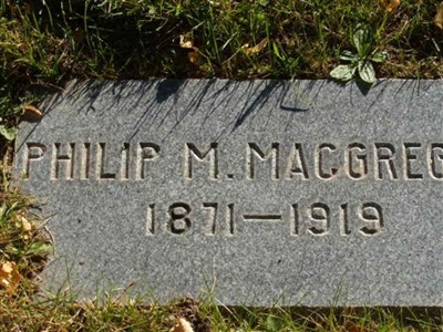Phillip Melville MacGregor on Sysoon