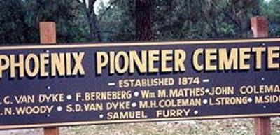 Phoenix Pioneer Cemetery on Sysoon