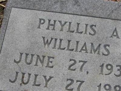Phyllis A. Williams on Sysoon