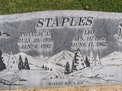 Phyllis A S Staples on Sysoon