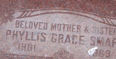 Phyllis Grace Smart on Sysoon