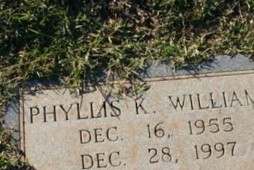 Phyllis K Williams on Sysoon