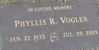 Phyllis R. Whitcomb Volger on Sysoon