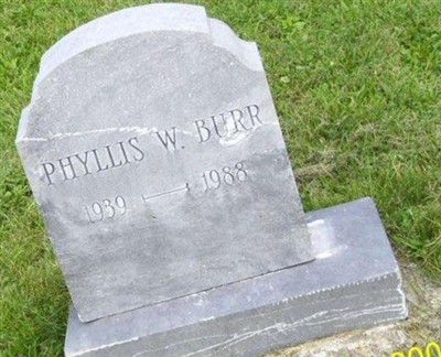 Phyllis W. Burr on Sysoon