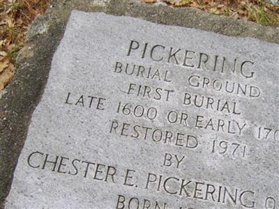 Pickering Burial Ground on Sysoon