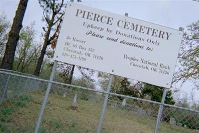 Pierce Cemetery on Sysoon