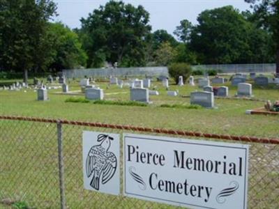 Pierce Memorial Cemetery on Sysoon