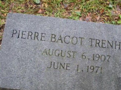 Pierre Bacot Trenholm on Sysoon