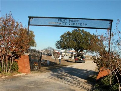 Pilot Point Community Cemetery on Sysoon