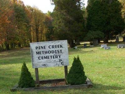 Pine Creek Methodist Cemetery on Sysoon