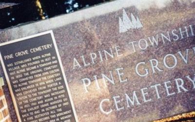 Pine Grove Cemetery on Sysoon