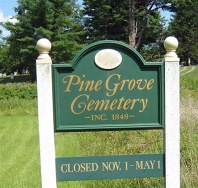 Pine Grove Cemetery on Sysoon