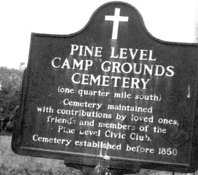 Pine Level Campground Cemetery on Sysoon